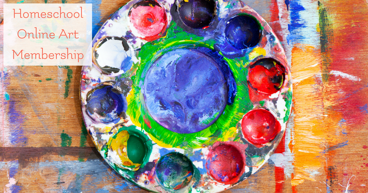 The Best Homeschool Online Art Membership