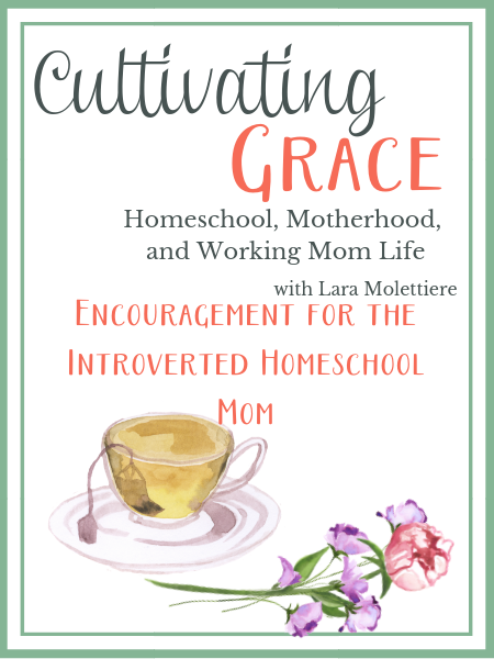 A special dose of encouragement for the introverted homeschool mom. Cultivating Grace podcast with special guest Courtney Messick. #homeschool #everydaygraces
